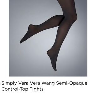 Vera wang tights.
